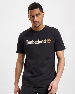 Timberland - Kennebec River Linear Logo Short Sleeve Tee Black