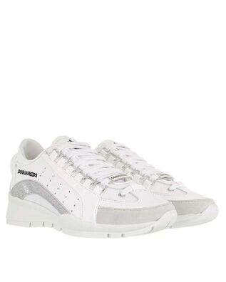 Women Sneakers Dsquared2 S24SNW029901507171 M1616 bianco+argento 
