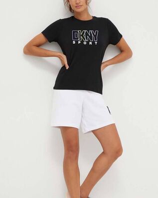 Γυναικεία Κοντομάνικη Μπλούζα DKNY - Logo DP1T8816 710M