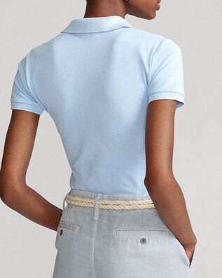 Polo Ralph Lauren - Julie Polo-Slim-Short Sleeve-Polo Shirt 