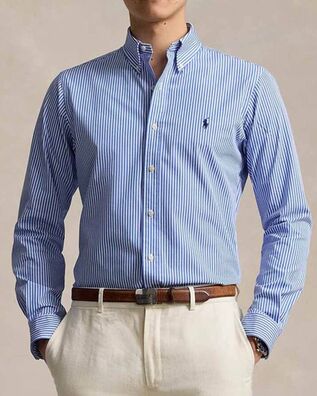 Ανδρικό Μακρυμάνικο Πουκάμισο Polo Ralph Lauren - Cubdppcs