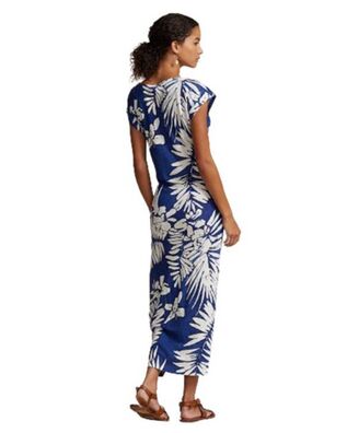Polo Ralph Lauren - Flr L Jsy Wr-Short Sleeve-Day Dress 