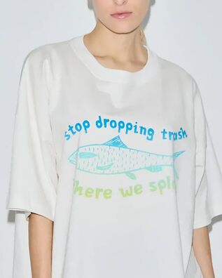 Γυναικεία Κοντομάνικη Μπλούζα Pcp - Splash