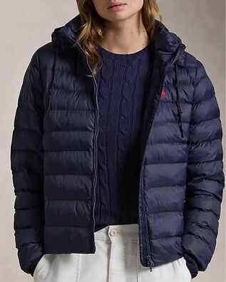 Women Jacket Polo Ralph Lauren Cldn Pk Jkt-Insulated 211958932001 410 navy    