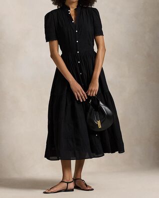 Γυναικείο Κοντομάνικο Φόρεμα Polo Ralph Lauren - Ss Marb Dr