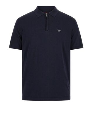 Ανδρική Κοντομάνικη Polo Μπλούζα Guess - Dane Tech