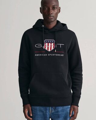 Ανδρική  Μπλούζα Φούτερ με Κουκούλα Gant - 7082