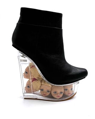 Γυναικείες Ψηλοτάκουνες Πλατφόρμες Jeffrey Campbell - Icy Barbie Doll Heads