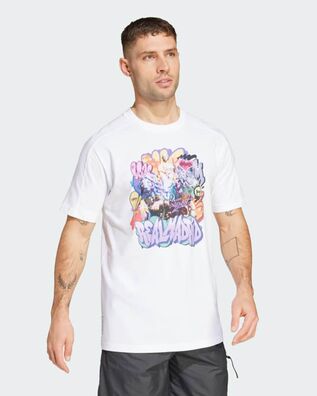 Ανδρική Κοντομάνικη Μπλούζα Adidas - Real Dna