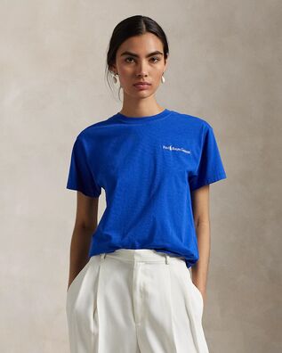 Γυναικεία Κοντομάνικη Μπλούζα Polo Ralph Lauren - Stk Lg Crp