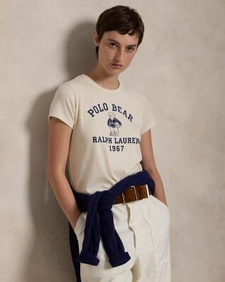 Γυναικεία Κοντομάνικη Μπλούζα Polo Ralph Lauren - Bball Br