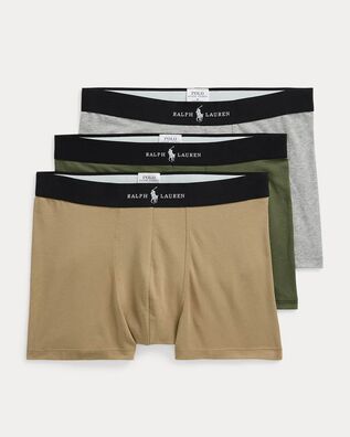 Ανδρικά Εσώρουχα Boxers Polo Ralph Lauren 3 Τεμάχια - Cotton Blend