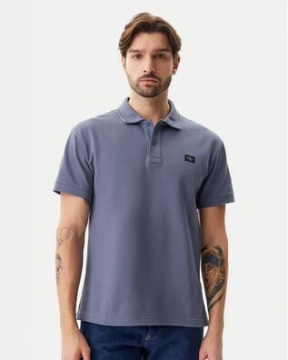 Ανδρική Κοντομάνικη Polo Μπλούζα Calvin Klein - Woven Label