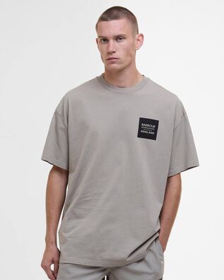 Ανδρική Κοντομάνικη Μπλούζα Barbour - B.Intl Micro Block Graphic Os