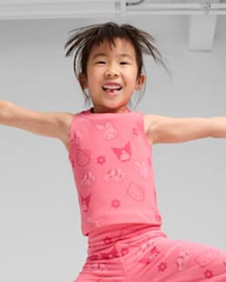 Puma - Puma X Hello Kitty &amp; Friends Aop Ribbed Tank Top   