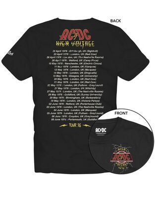Mc2 Saint Barth - Tshirt Man-T-Shirt-Acdc Tour 00   