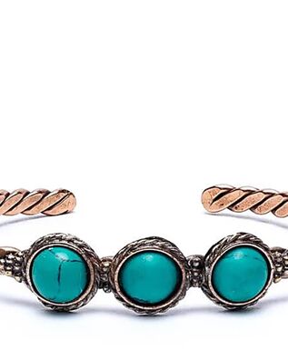 Mani - Twisted Bracelet three stones  