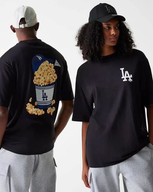 Unisex Κοντομάνικη Μπλούζα New Era - Mlb Food Grphc Os Losdod