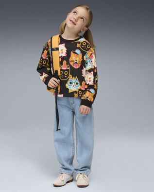 Παιδική Μακρυμάνικη Μπλούζα Puma - Moody Cat Aop Tr