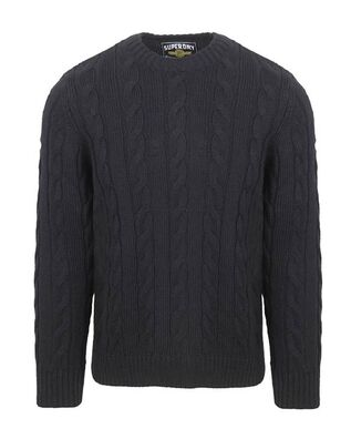 Ανδρική Μπλούζα Πουλόβερ Superdry - D2 Ovin Jacob Cable