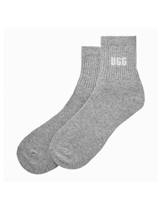 Ugg - Quinlin Logo Quarter 2 Pack Socks   