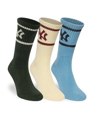 Unisex Κάλτσες New Era 3 Ζευγάρια - Mlb Crew