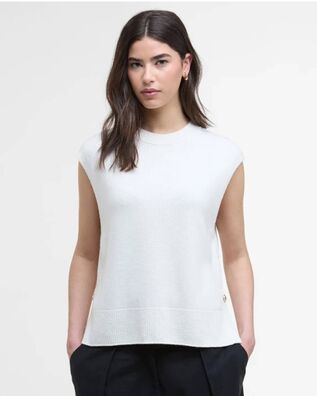 Γυναικεία Αμάνικη Μπλούζα Πουλόβερ Barbour - B.Intl Lana Knitted