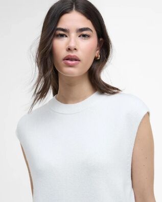 Γυναικεία Αμάνικη Μπλούζα Πουλόβερ Barbour - B.Intl Lana Knitted