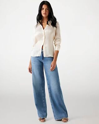 Γυναικείο Μακρυμάνικο Πουκάμισο Guess - Ls Marthe Logo