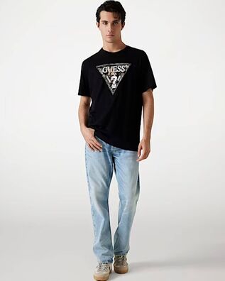 Guess - Ss Cn Guess Triangle Tee   