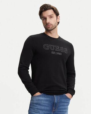 Ανδρική Μακρυμάνικη Μπλούζα Φούτερ Guess - Beau Cn