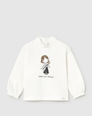 Παιδική Μακρυμάνικη Μπλούζα Mayoral - Graphic