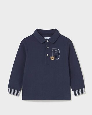 Παιδική Μακρυμάνικη Polo Μπλούζα Mayoral - L/s smooth detail