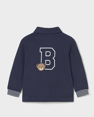 Παιδική Μακρυμάνικη Polo Μπλούζα Mayoral - L/s smooth detail