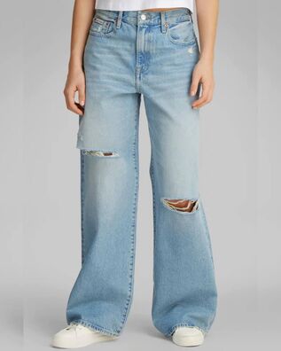 Γυναικείο Τζιν Παντελόνι Calvin Klein - The Wide Leg Light Mayfield