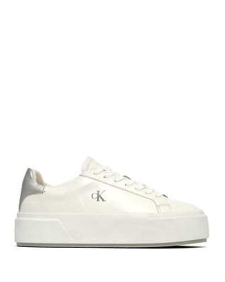 Γυναικεία Sneakers Calvin Klein - Flatform Lace Up Lth Met Mg