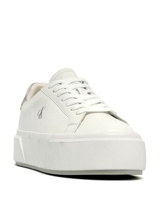 Γυναικεία Sneakers Calvin Klein - Flatform Lace Up Lth Met Mg