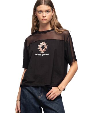 Γυναικεία Κοντομάνικη Μπλούζα Peace And Chaos - Insignia