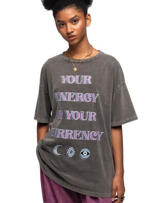 Γυναικεία Κοντομάνικη Μπλούζα Peace And Chaos - Mantra