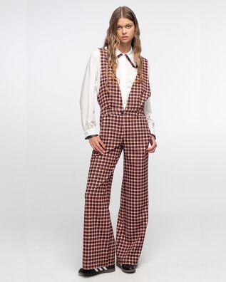 Peace And Chaos - Plaid Jumpsuit 