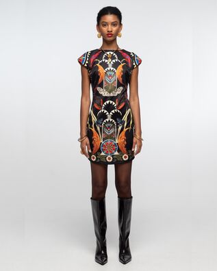 Γυναικείο Mini Φόρεμα Peace And Chaos - Nocturnal Bodycon