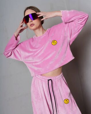 Γυναικεία Κοντομάνικη Μπλούζα Collectiva Noir - Adelina