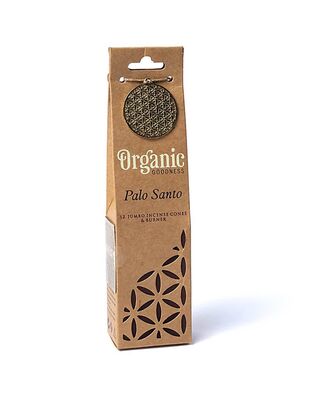 Organic Goodness Κώνοι Παλό Σάντο με Καυστήρα-Organic Goodness Palo Santo incense cones + burner
