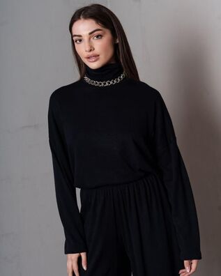 Γυναικεία Μακρυμάνικη Μπλούζα Collectiva Noir - Flow