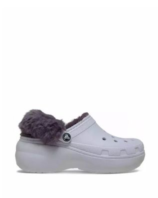 Γυναικείες Πλατφόρμες Clogs Crocs - Classic Fuzz Lined