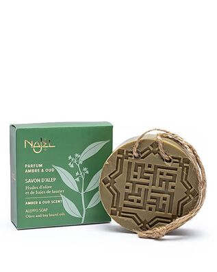 Παραδοσιακό Φυτικό Σαπούνι Najel - Amber And Oud With Cord