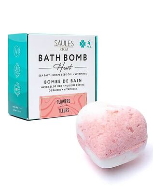 Βόμβα Μπάνιου Saules Riga -  Heart Flowers