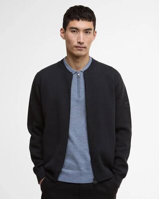 Barbour - B.Intl Patrick Bomber Zip Through Cardigan