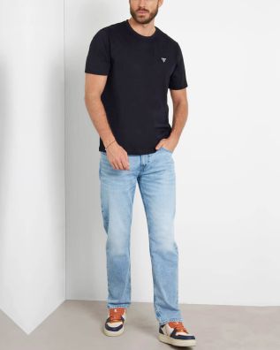 Ανδρική Κοντομάνικη Μπλούζα Guess - Ss Cn Patch