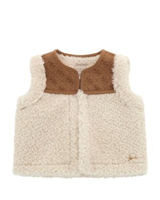 Παιδικό Αμάνικο Jacket Guess - Faux Fur Sl Vest
